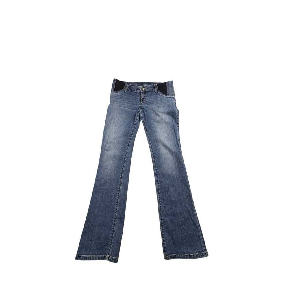 Isabel Maternity by Ingrid & Isabel Boot Cut Jeans Size 6 Medium Wash
